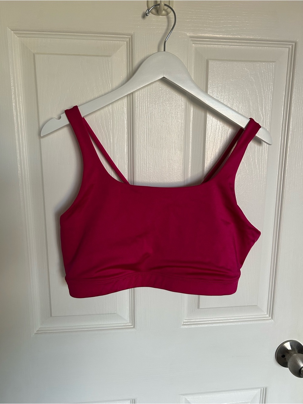 Athleta Magenta Smooth Sports Bra